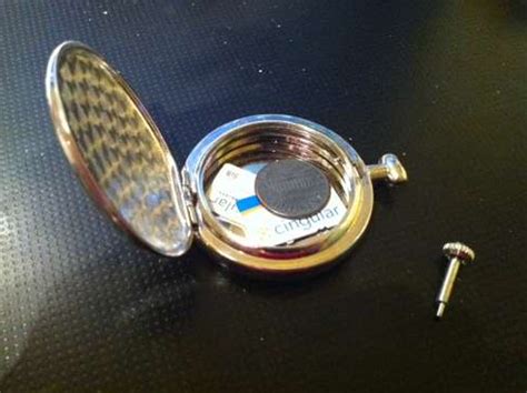 fake pocket watch stash container|Secret Wearables .